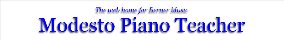 The web home for Berner Music
Modesto Piano Teacher 
